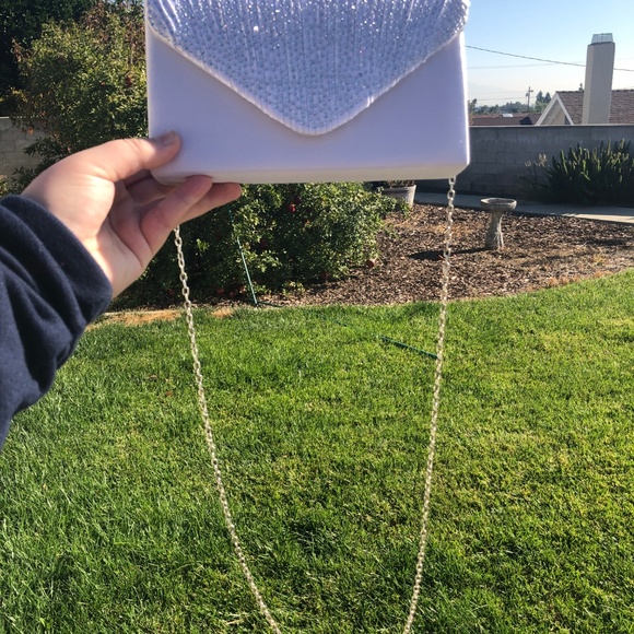 Silver Rhinestone Purse - Picture 3 of 5